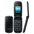 Teléfono móvil Samsung GT-E2172 con tapa y teclas grandes, uso sencillo para llamadas y SMS